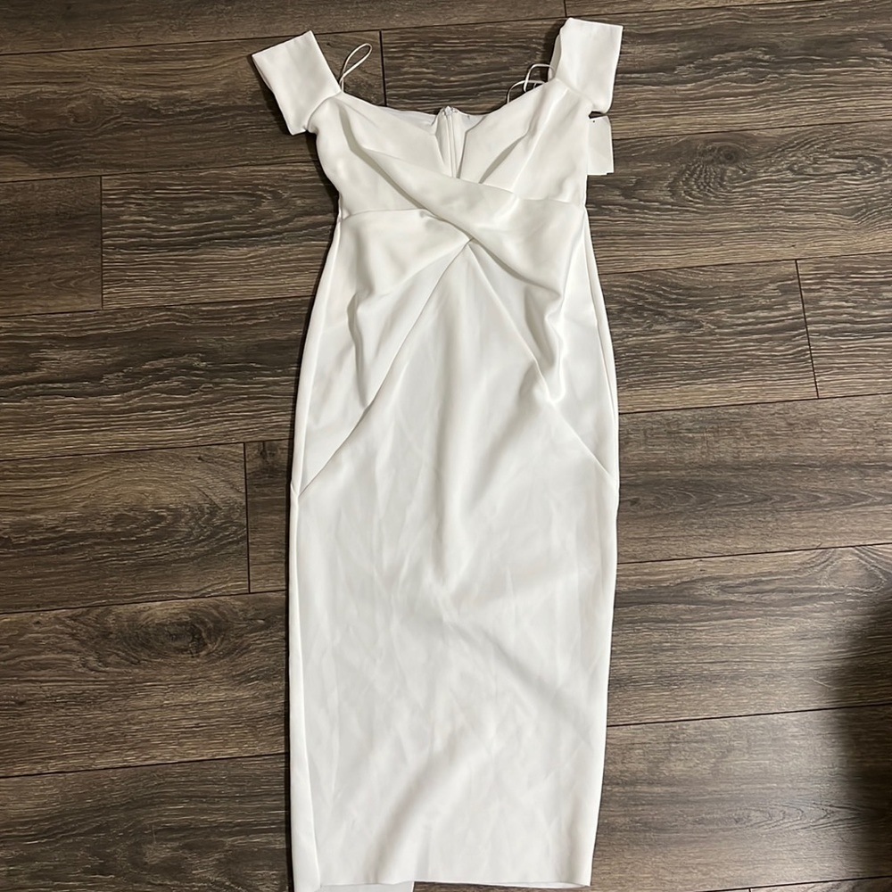 NWOT Nordstrom River island off the shoulder white dress